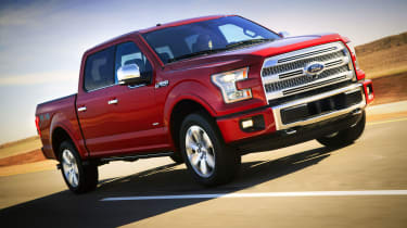 Ford F-150 front driving
