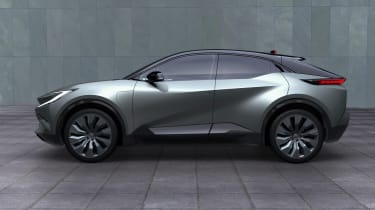 Toyota bZ Compact SUV Concept - side