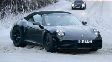 Porsche 911 facelift - front angle