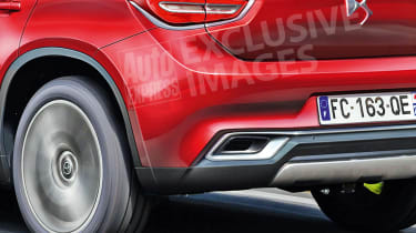 DS 3 SUV rear detail