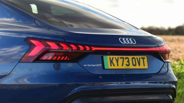 Audi e-tron GT quattro – rear light bar detail