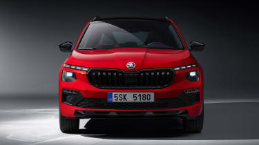 Skoda Kamiq facelift - full front red