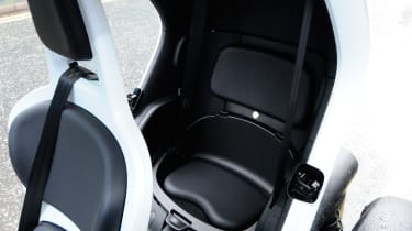 Renault Twizy rear seat