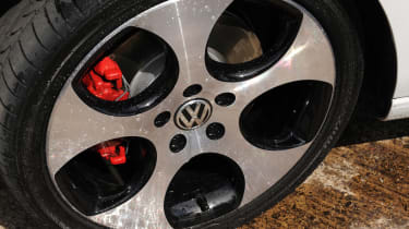 Volkswagen Golf GTI Cabriolet wheel detail