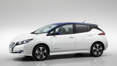 New Nissan Leaf - front/side