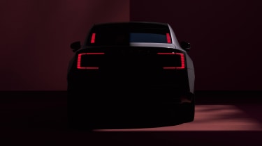 Volvo ES90 teaser - rear