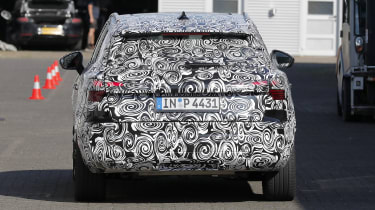 2024 Audi Q3 (camouflaged) - rear