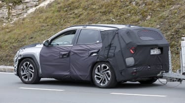 Hyundai Tucson facelift - spyshot 4