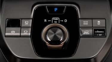 Toyota bZ4X Touring - centre console