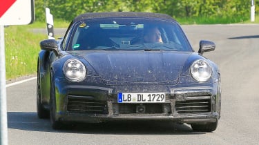 New Porsche 911 Cabriolet - front