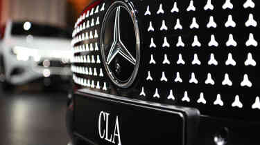 Mercedes CLA - grille detail