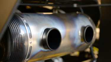 Ariel Atom 4RR - exhaust