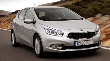 Kia Cee&#039;d front tracking