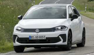 VW ID2 spy shots - front 3/4