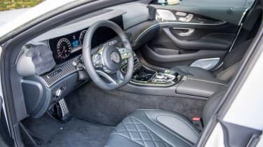 Mercedes CLS prototype - white dash