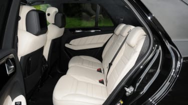 Mercedes ML63 AMG rear seats
