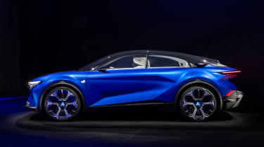 Alpine A390_β concept - side