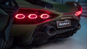 Lamborghini Sian - rear lights