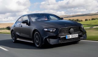 Mercedes CLS prototype - front