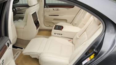 Lexus LS 600h L rear seats