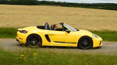 Used Porsche 718 Boxster Mk4 - side