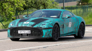 Aston Martin DBS replacement (camouflaged) - front