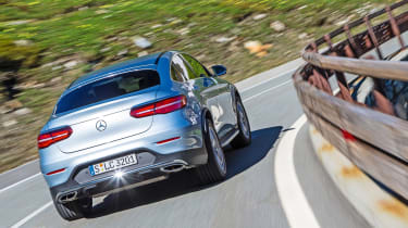 Mercedes GLC Coupe 2016 - rear cornering