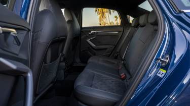 Audi S3 Saloon - rear seats