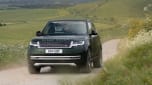 Range Rover Electric driving