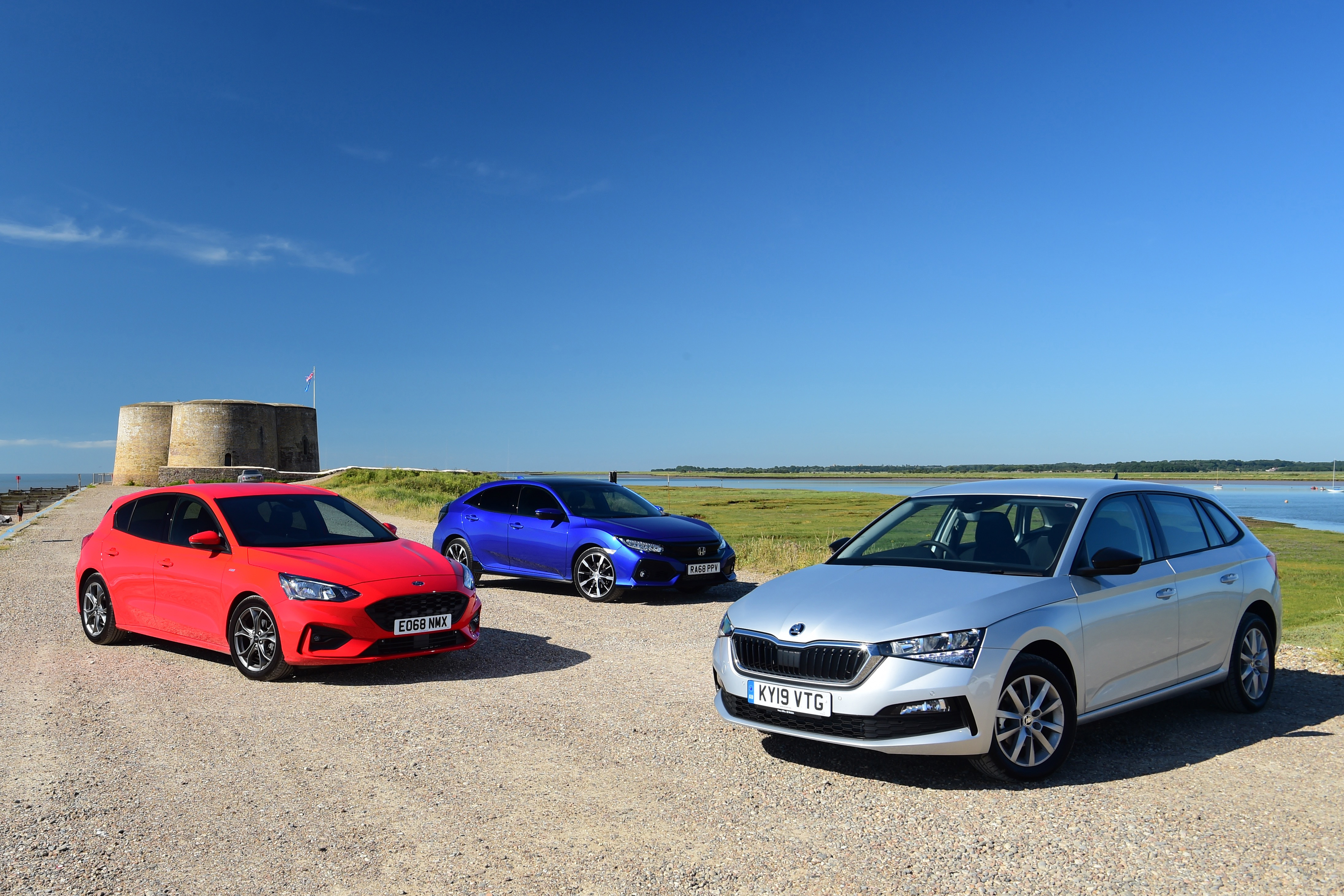 Skoda Scala Vs Ford Focus Vs Honda Civic Auto Express