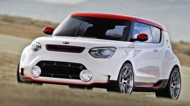 Kia Track&#039;ster front cornering