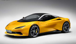 Lotus sports car - front (watermarked)