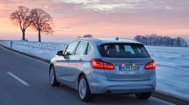 BMW 2 Series Active Tourer plug-in hybrid - rear sunset