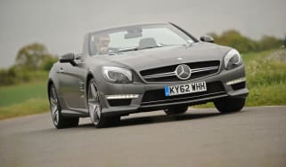 Mercedes SL65 AMG front corner