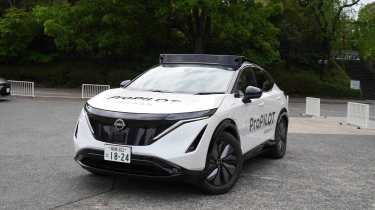 Nissan Pro Pilot self-driving car in Tokyo