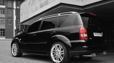 SsangYong Rexton rear three-quarters