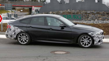 BMW 3 Series GT facelift spied 13