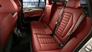 BMW X4 - rear seats