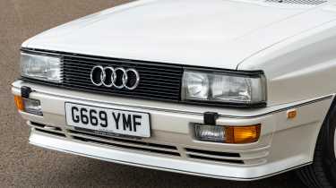 Audi Quattro - front end