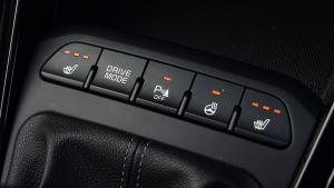 Kia Rio facelift - buttons