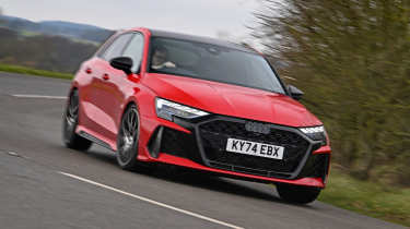 Audi RS 3 - front cornering 