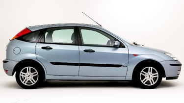Side view of Ford Focus