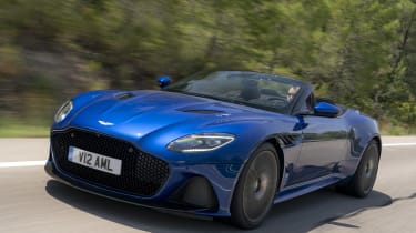 Aston Martin DBS Superleggera Volante - front tracking