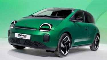 Renault Twingo - front static green