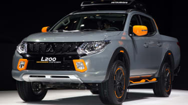 Mitsubishi L200 Geoseek concept - Geneva show front