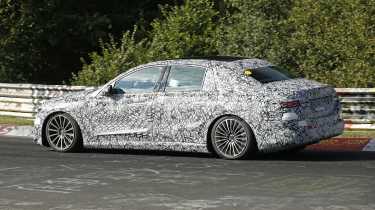 Mercedes E-Class Electric - rear angled