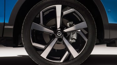 New Nissan Qashqai facelift - wheel detail