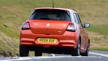 Suzuki Swift - rear cornering