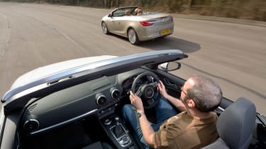 Audi-A3-Cabriolet-vs-Vauxhall-Cascada-rear