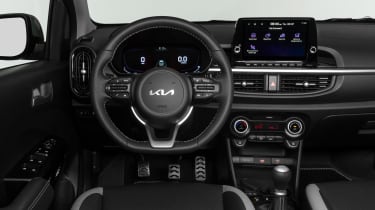 Kia Picanto facelift - dash